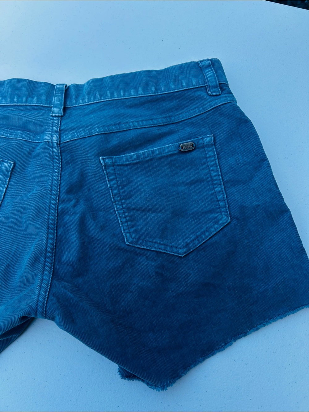 Carve Designs Slate Blue Cutoff cord Shorts - Picture 7 of 11